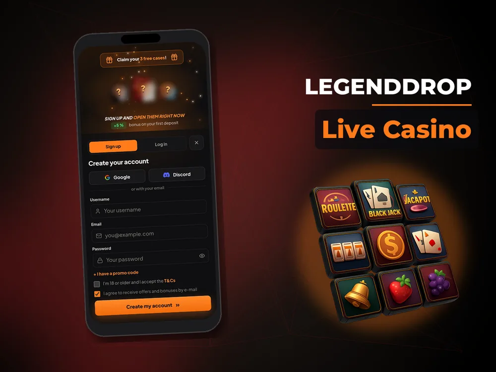 Legenddrop - Live Casino