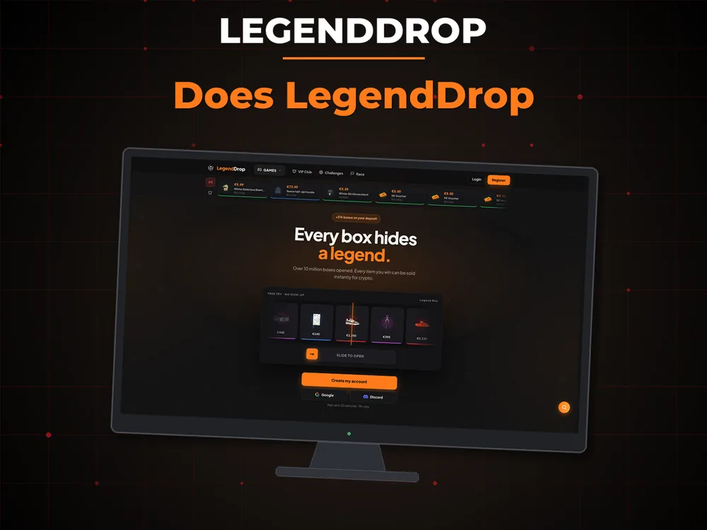 Legenddrop - Does LegendDrop