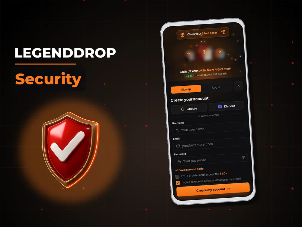 Legenddrop - Security
