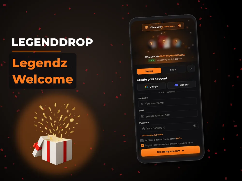 Legenddrop - Legendz Welcome