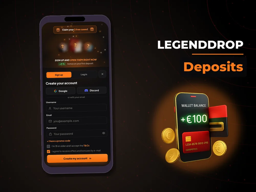 Legenddrop - Deposits